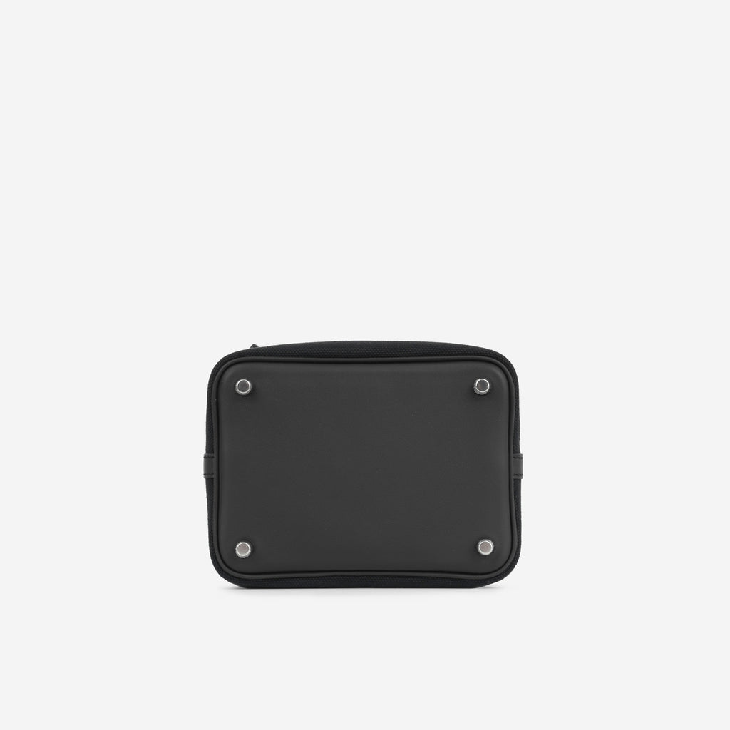 Hermès Picotin 18 Cargo - Noir Canvas / Swift | Palladium Hardware