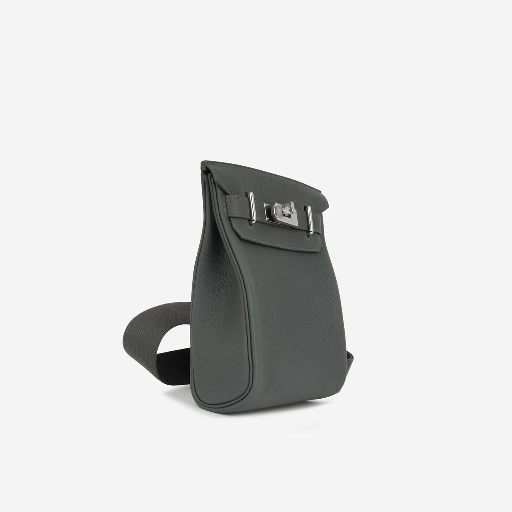 Hermès Hac A Dos PM - Ardoise Togo Leather | Palladium Hardware