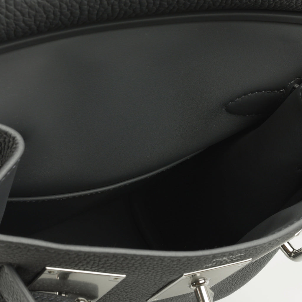 Hermès Hac A Dos PM - Ardoise Togo Leather | Palladium Hardware