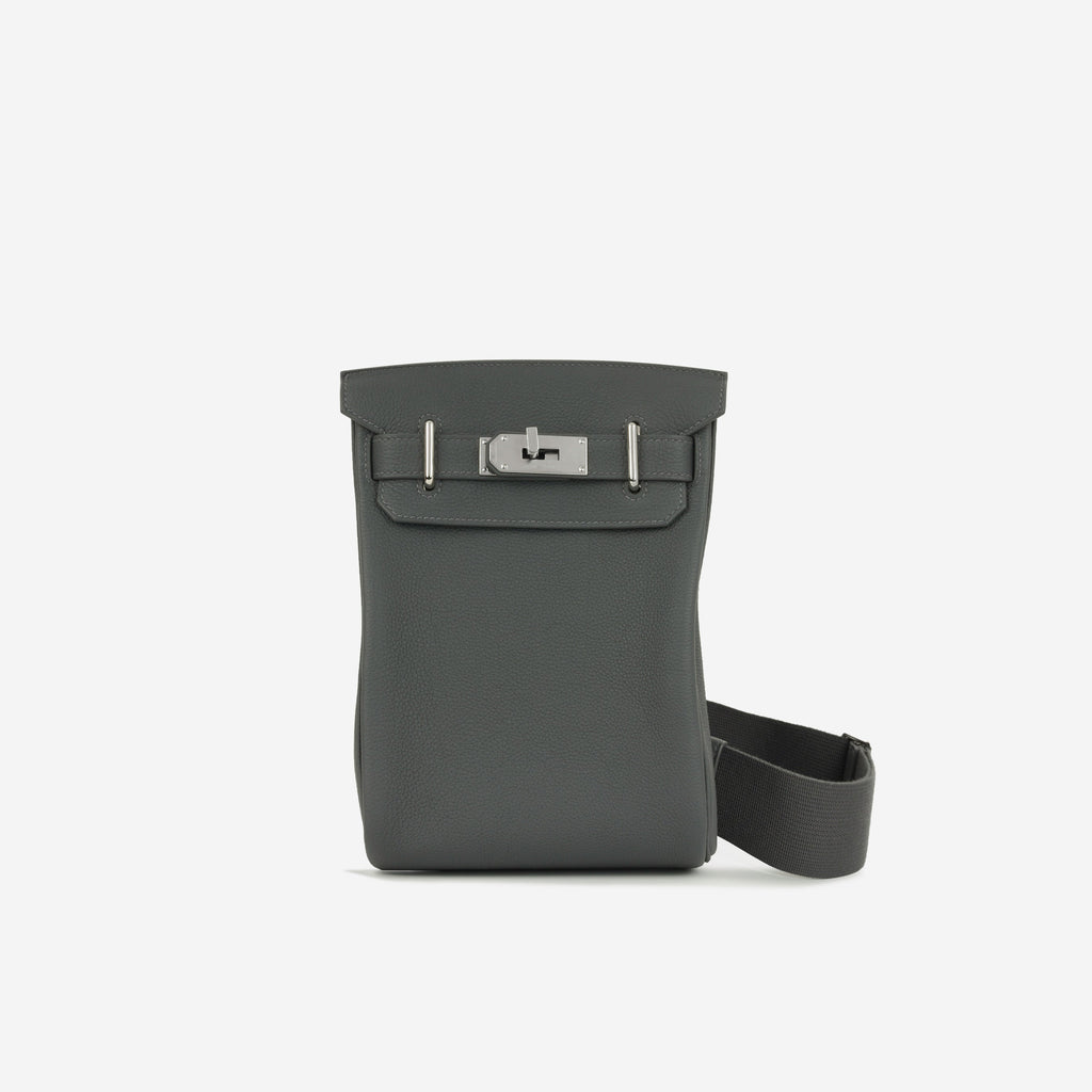 Hermès Hac A Dos PM - Ardoise Togo Leather | Palladium Hardware