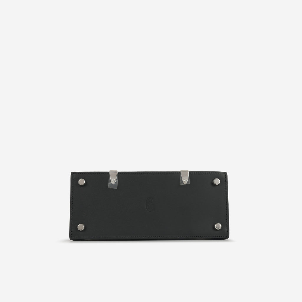 Saïgon Structuré Mini Bag - Black Goyardine Canvas | Palladium Hardware