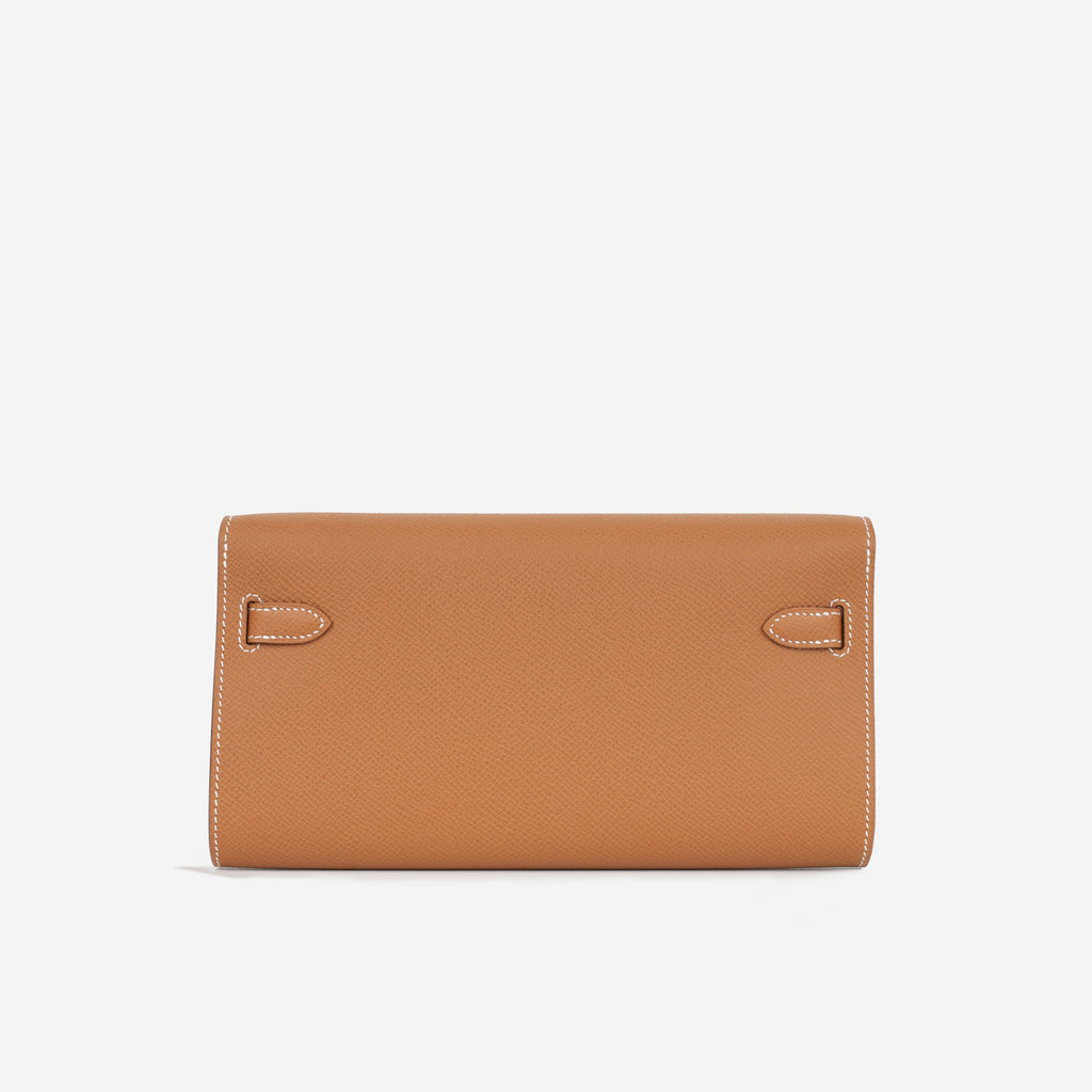 Hermès Kelly To Go Wallet - Gold Epsom | Palladium Hardware