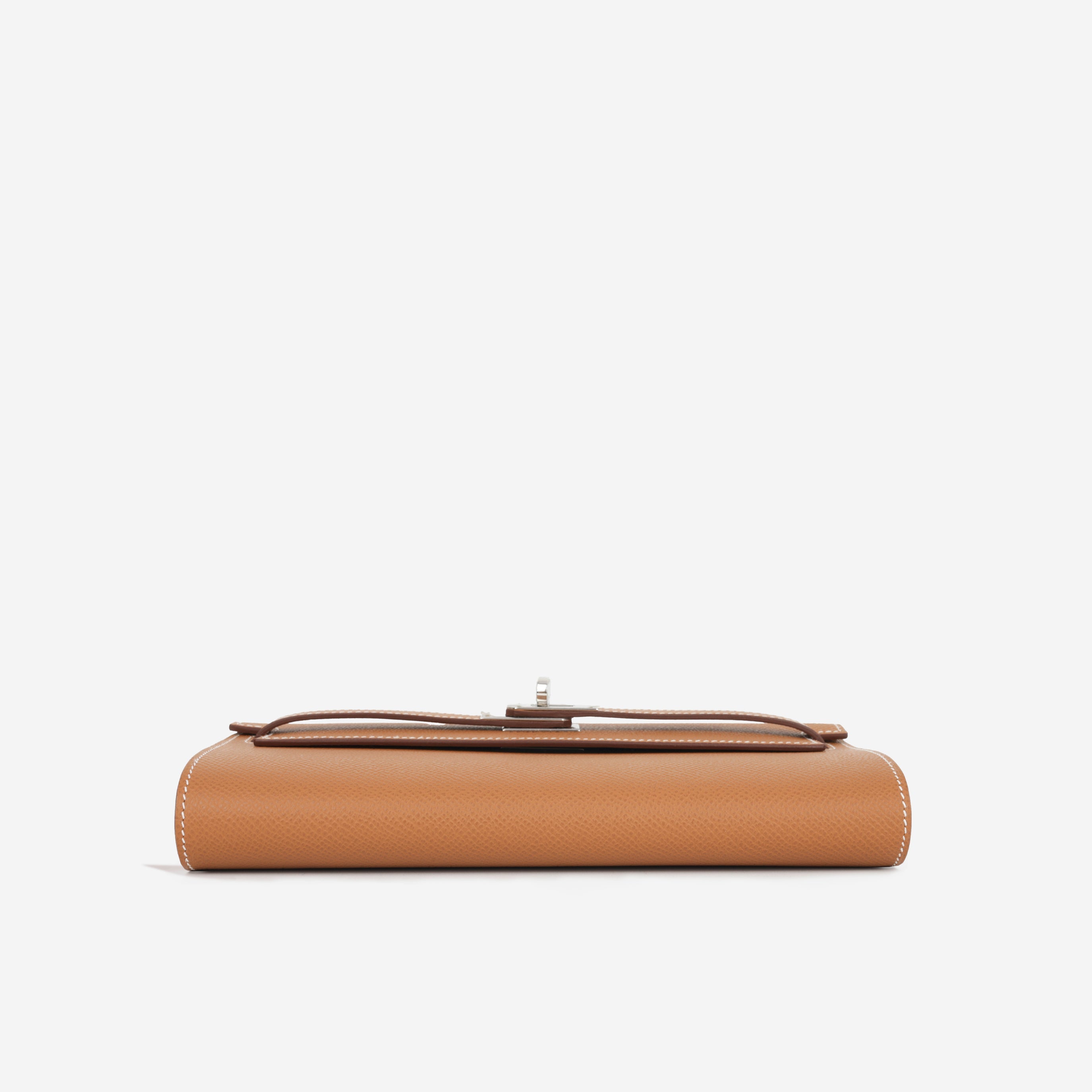 Hermès Kelly To Go Wallet - Gold Epsom | Palladium Hardware