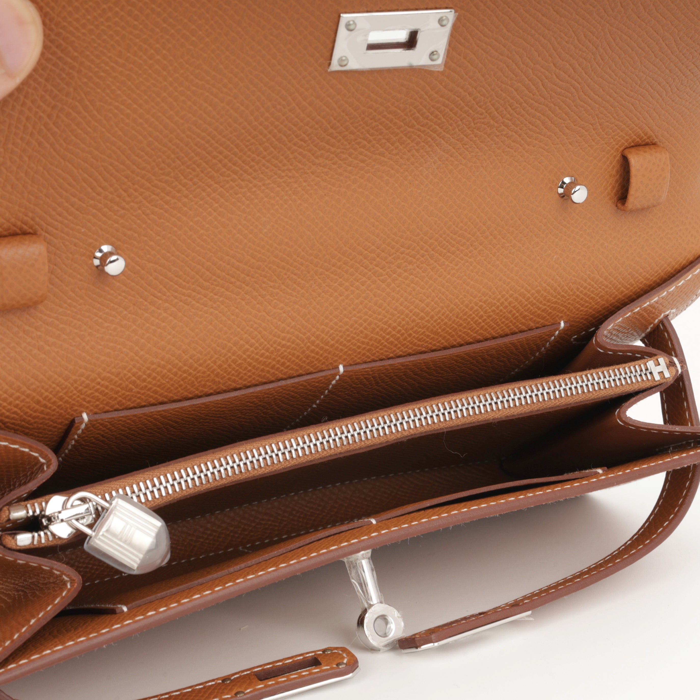 Hermès Kelly To Go Wallet - Gold Epsom | Palladium Hardware