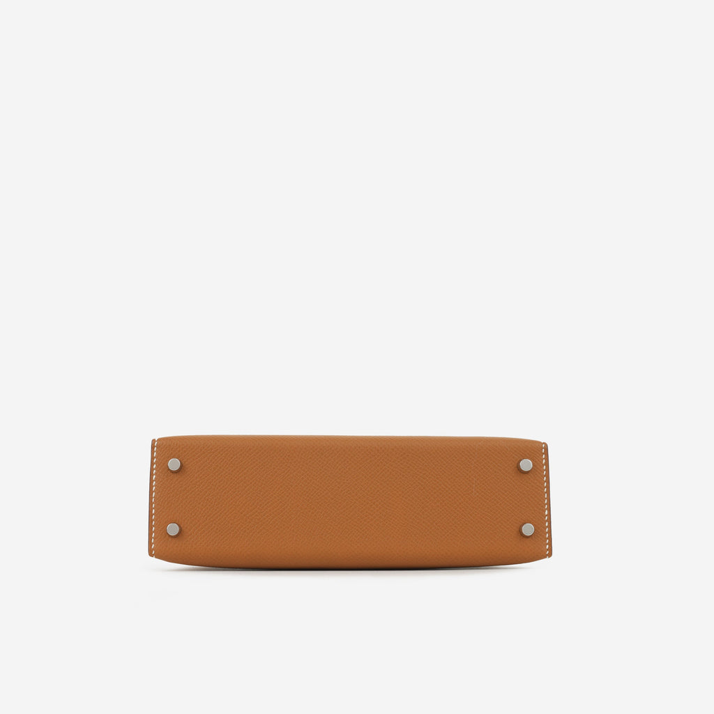 Hermès Mini Kelly - Gold Epsom | Palladium Hardware