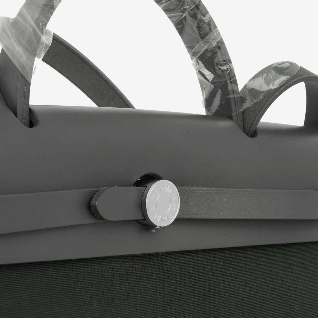 Hermès Herbag 31 - Vert Cypres / Ardoise Hunter | Palladium Hardware