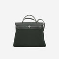 Hermès Herbag 31 - Vert Cypres / Ardoise Hunter | Palladium Hardware