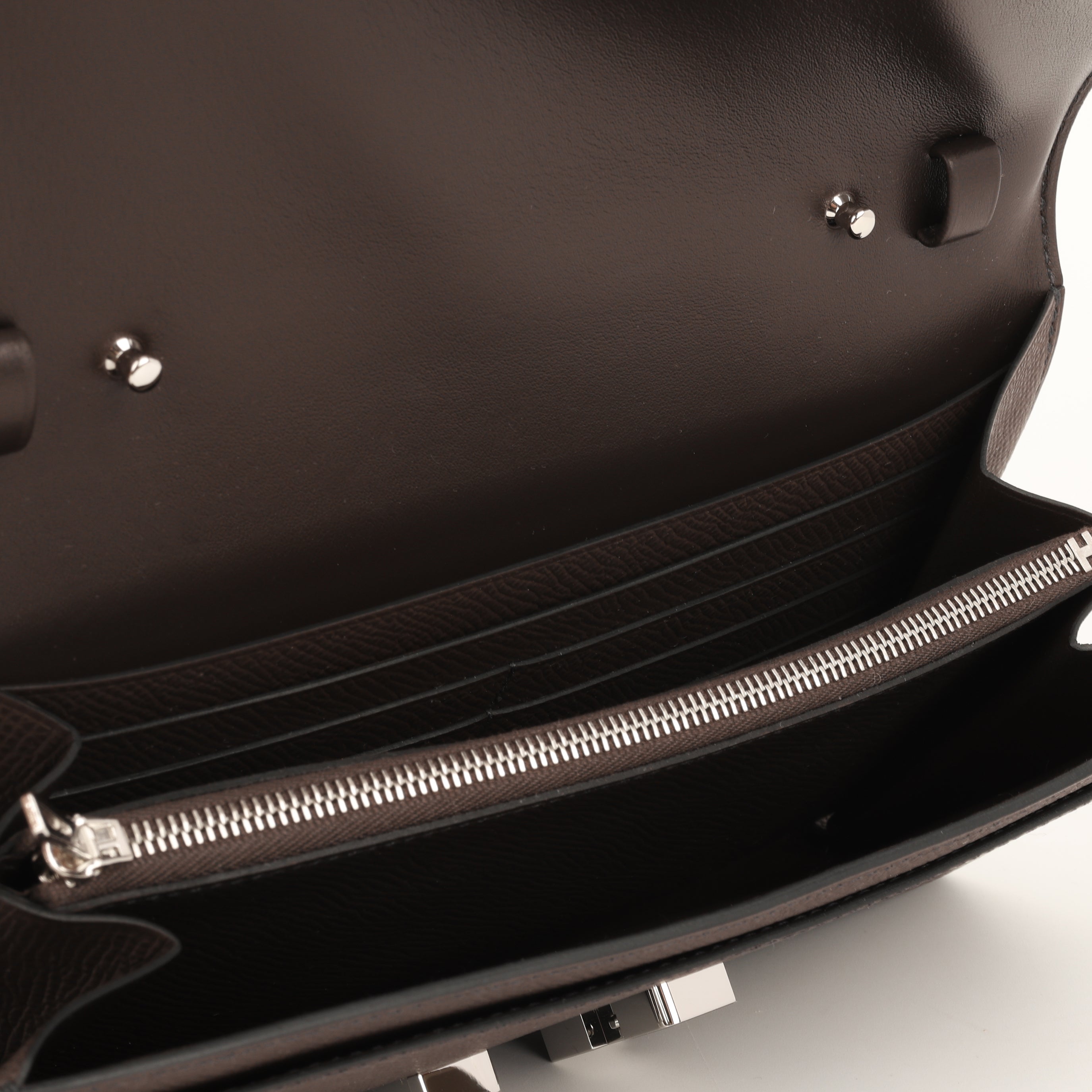 Hermès Constance To Go - Rouge Sellier Epsom | Palladium Hardware