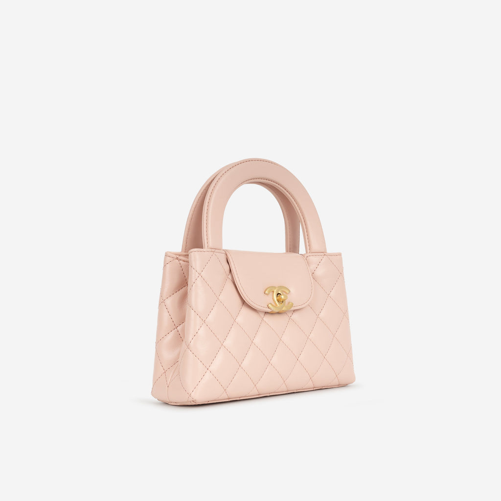Chanel Small Kelly Re-Edition - Light Pink Calfskin | Gold Hardware