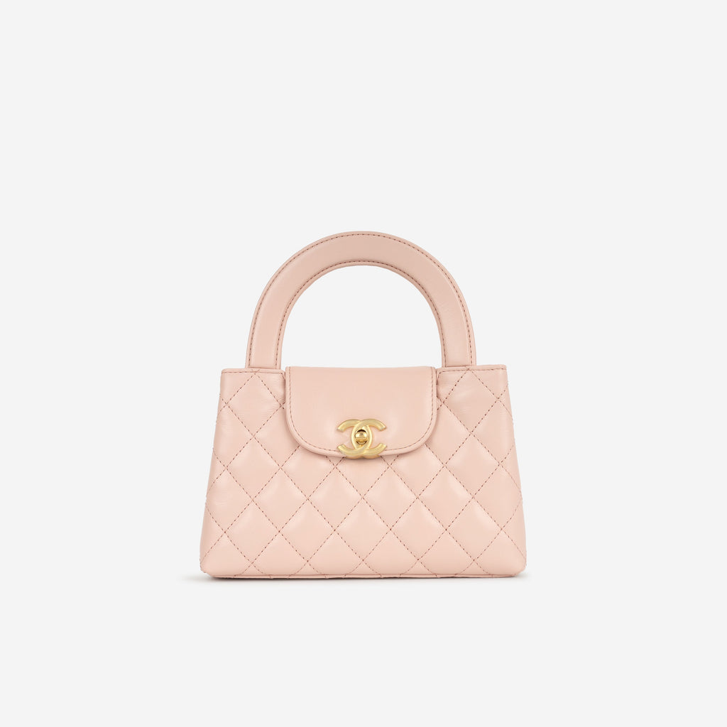 Chanel Small Kelly Re-Edition - Light Pink Calfskin | Gold Hardware