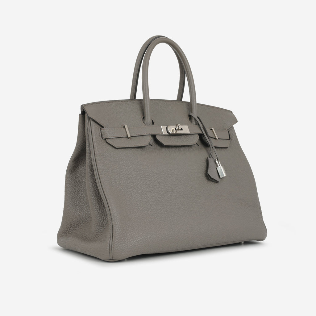 Hermès Birkin 35 - Gris Etain Togo | Palladium Hardware