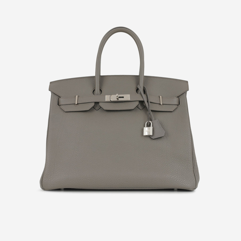 Hermès Birkin 35 - Gris Etain Togo | Palladium Hardware
