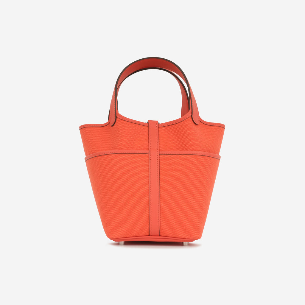 Hermès Picotin 18 Cargo - Orange Field | Palladium Hardware