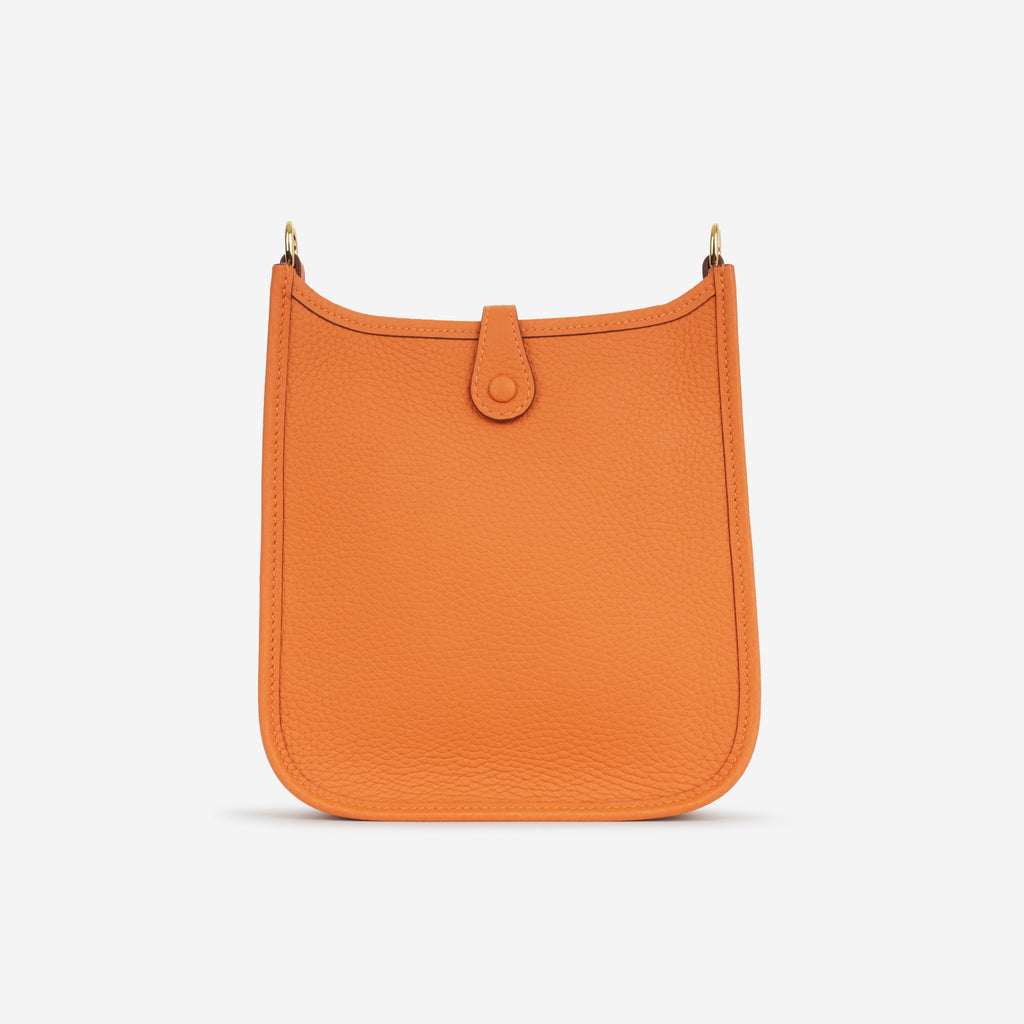 Hermès Evelyne TPM - Orange Clemence | Gold Hardware