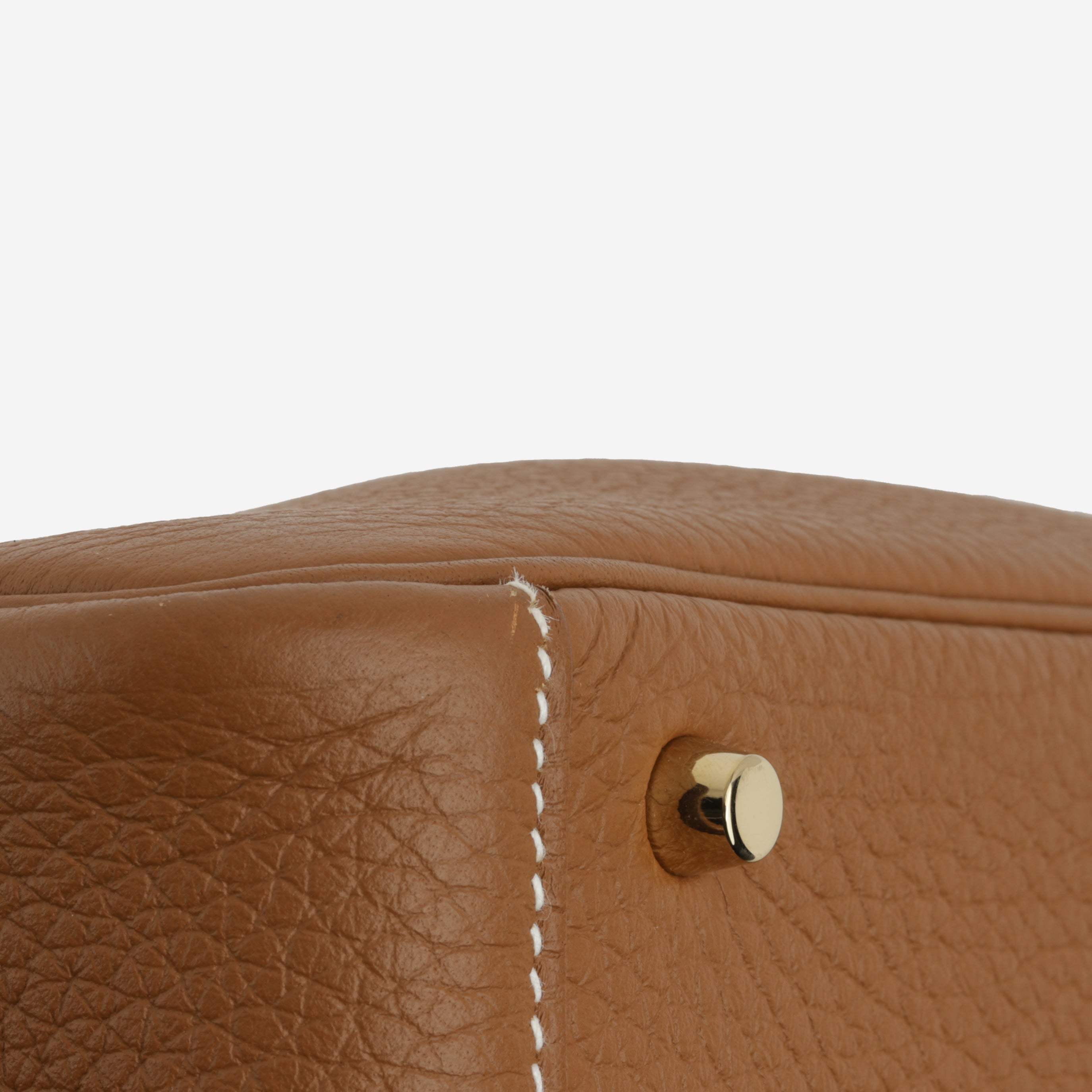 Hermès Mini Lindy - Gold Clemence | Gold Hardware