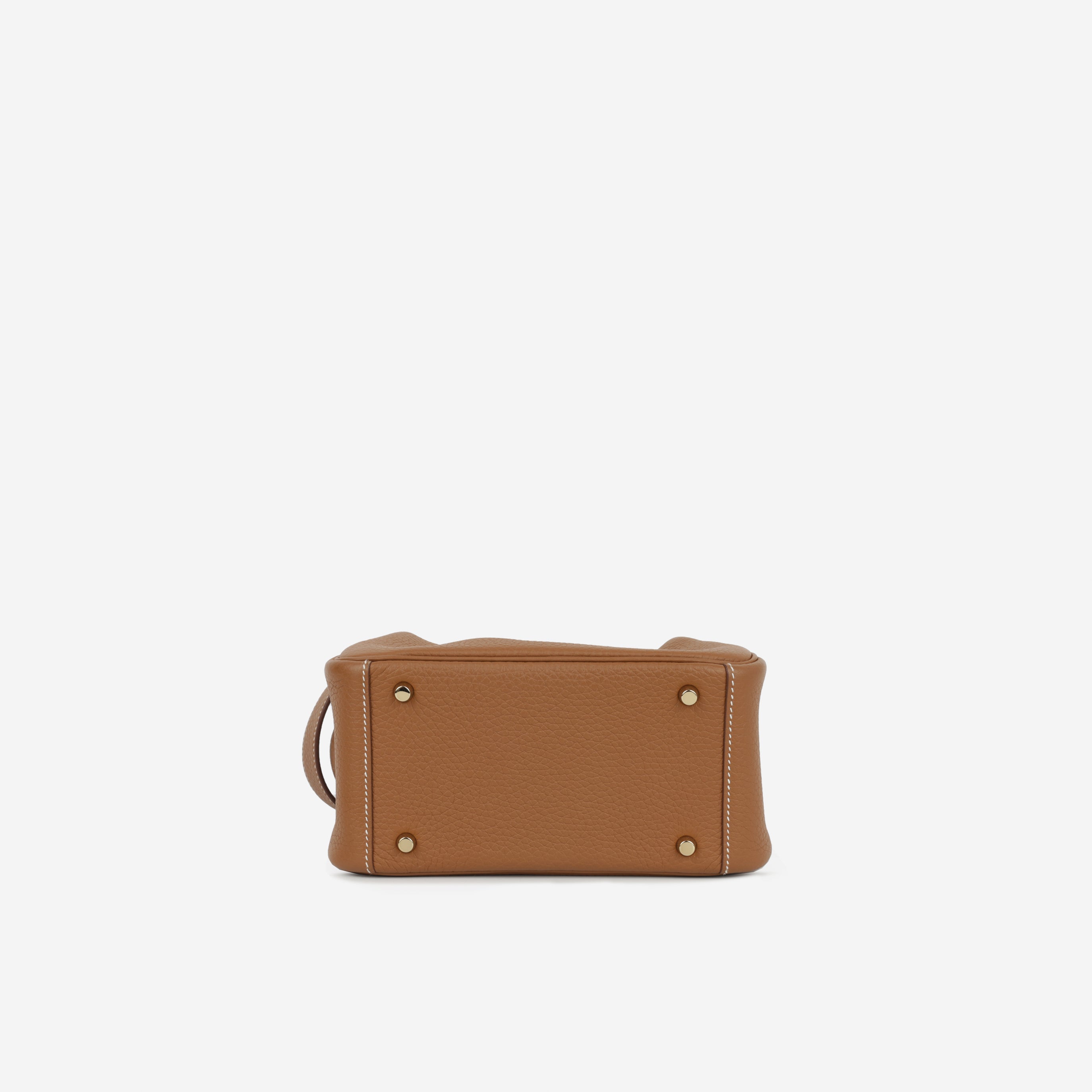 Hermès Mini Lindy - Gold Clemence | Gold Hardware