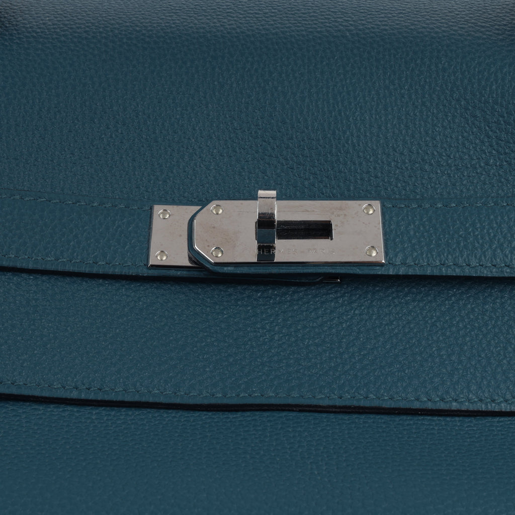 Hermès Kelly 50 Voyage - Bleu Cobalt