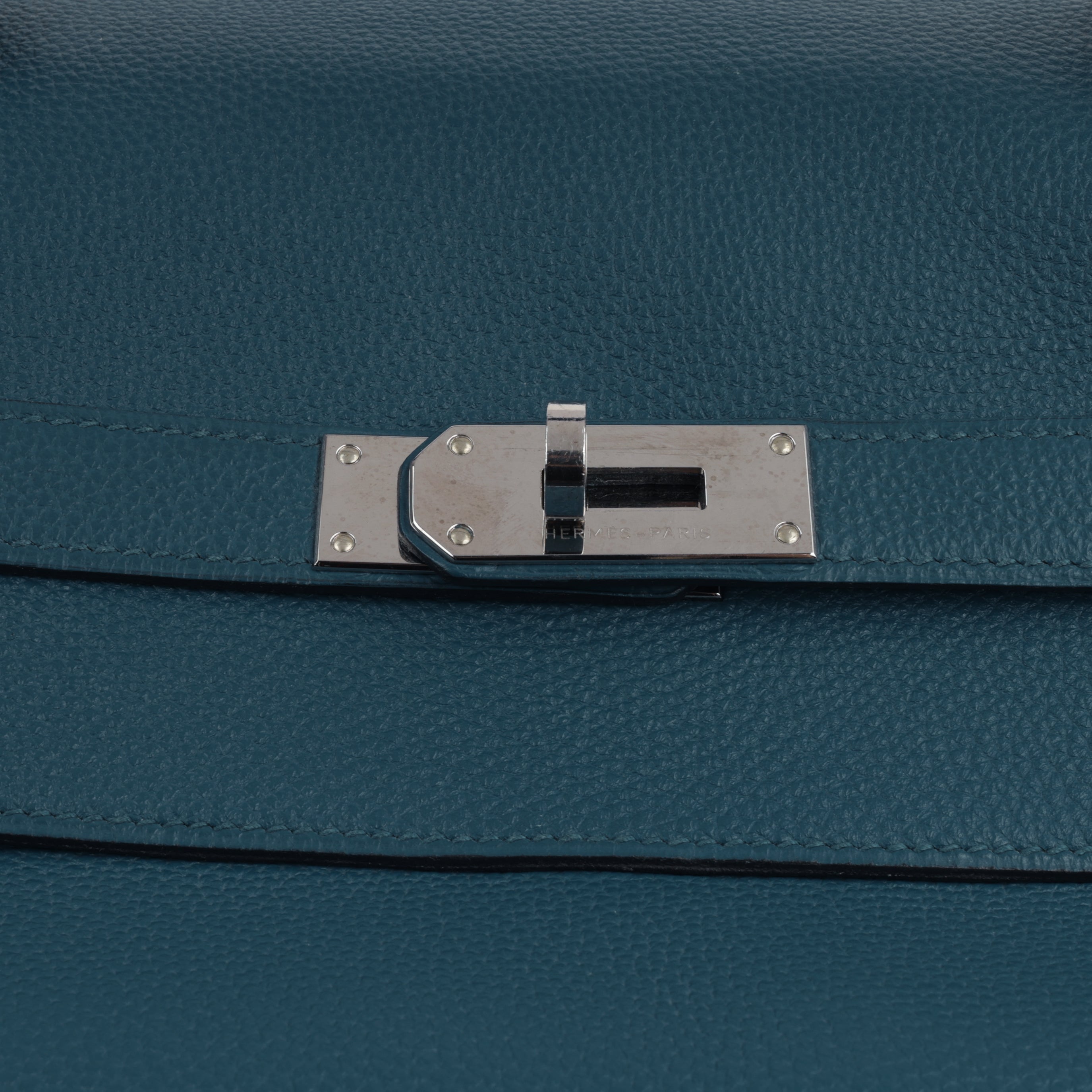 Hermès Kelly 50 Voyage - Bleu Cobalt