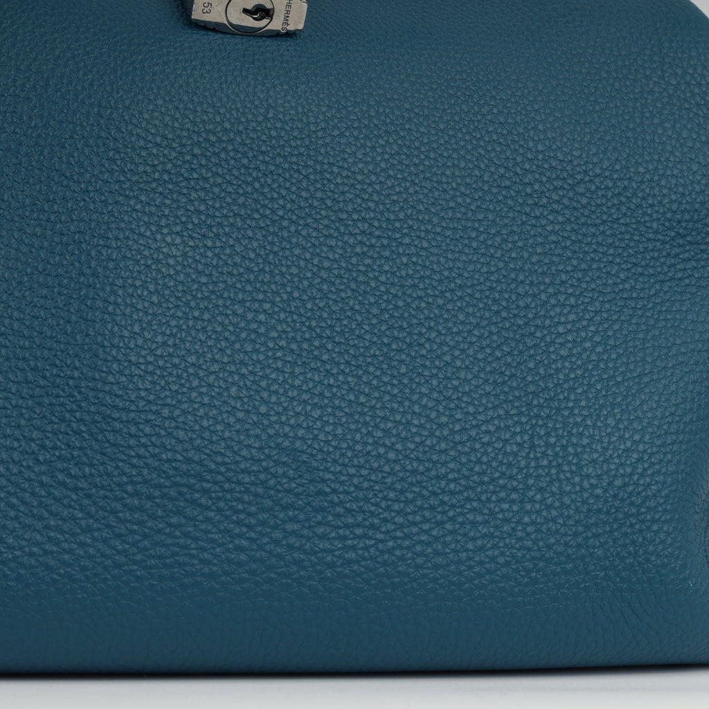 Hermès Kelly 50 Voyage - Bleu Cobalt