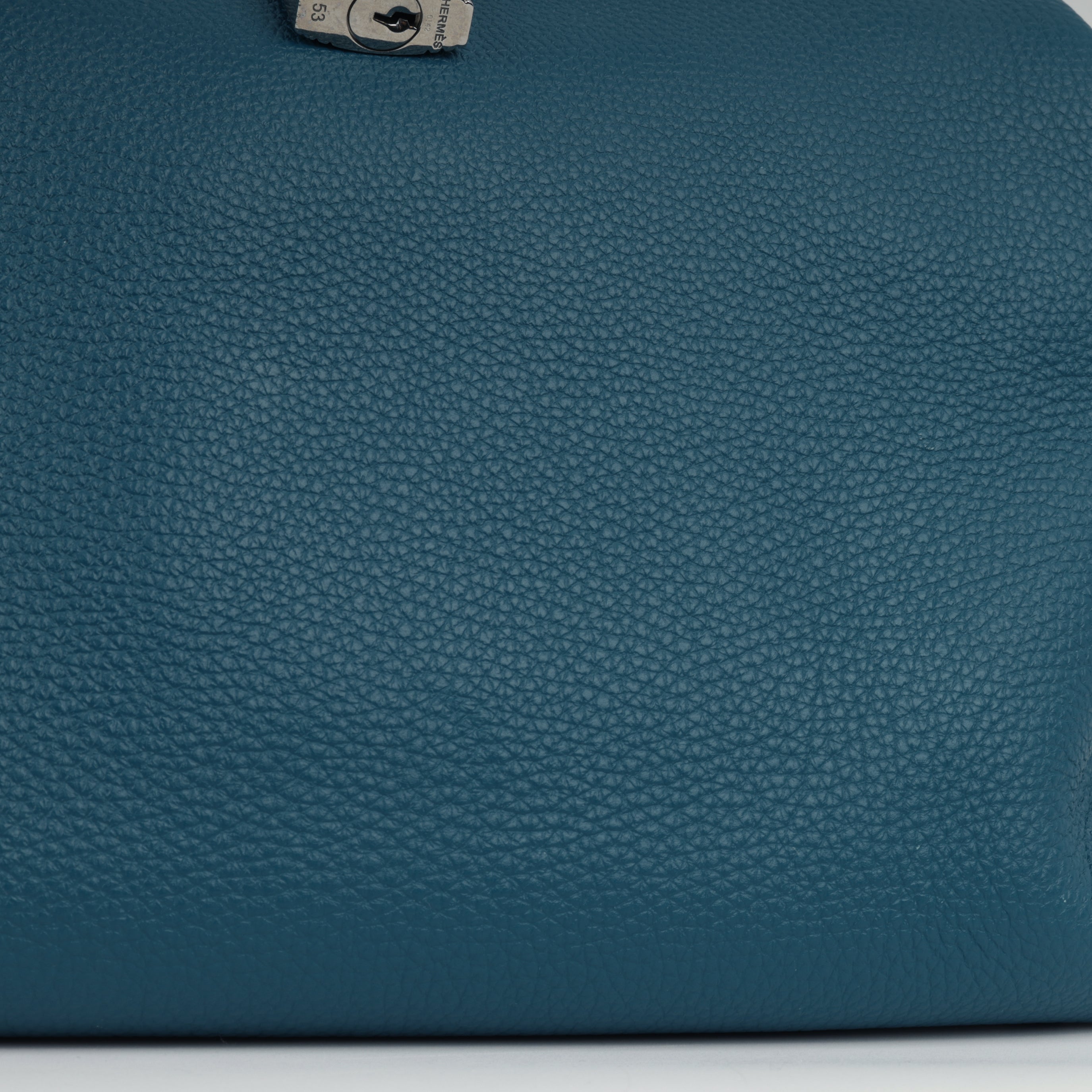 Hermès Kelly 50 Voyage - Bleu Cobalt