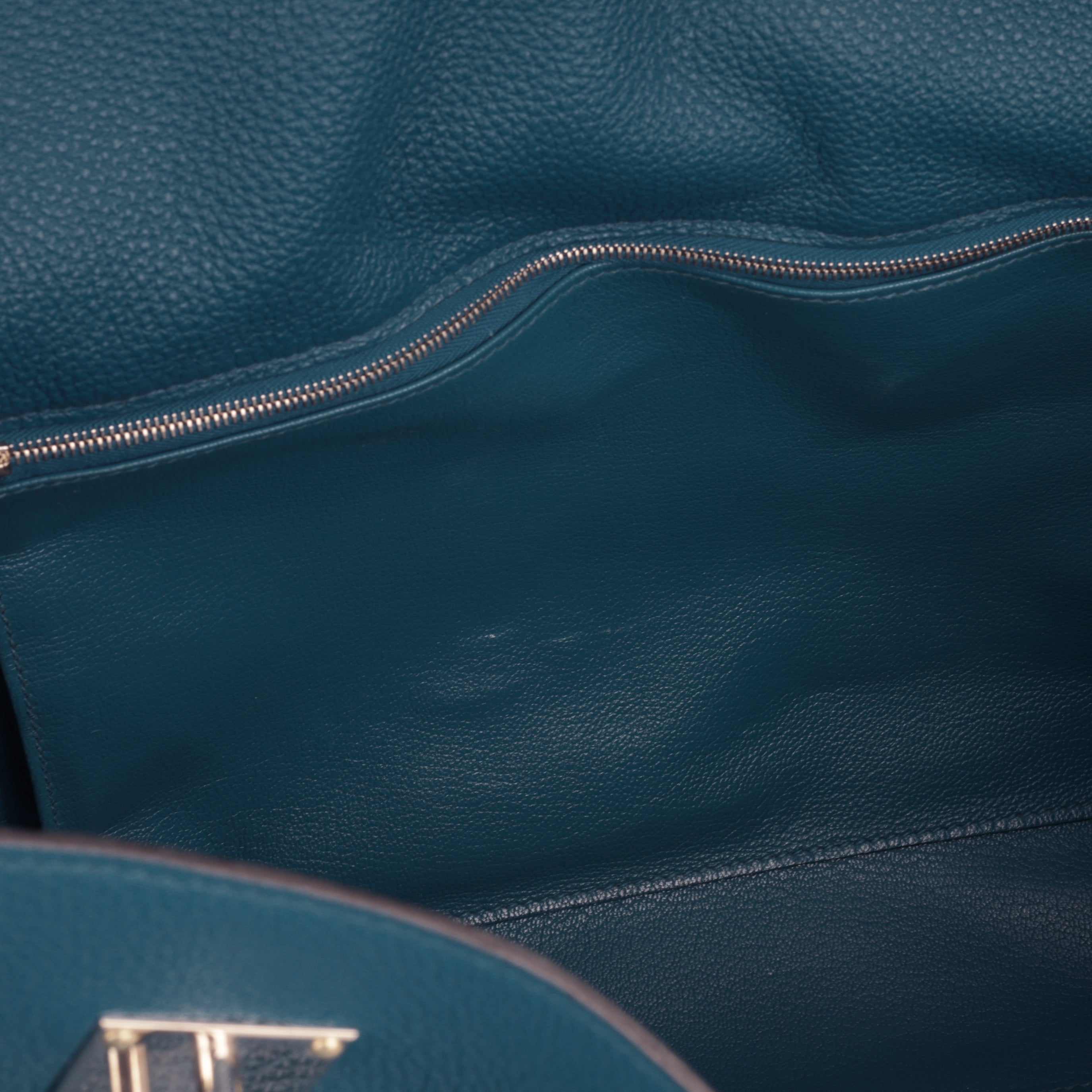 Hermès Kelly 50 Voyage - Bleu Cobalt