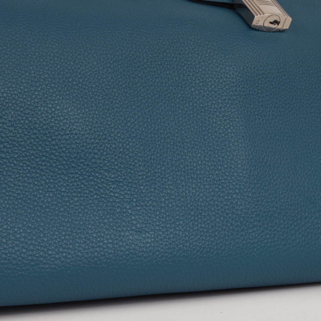 Hermès Kelly 50 Voyage - Bleu Cobalt