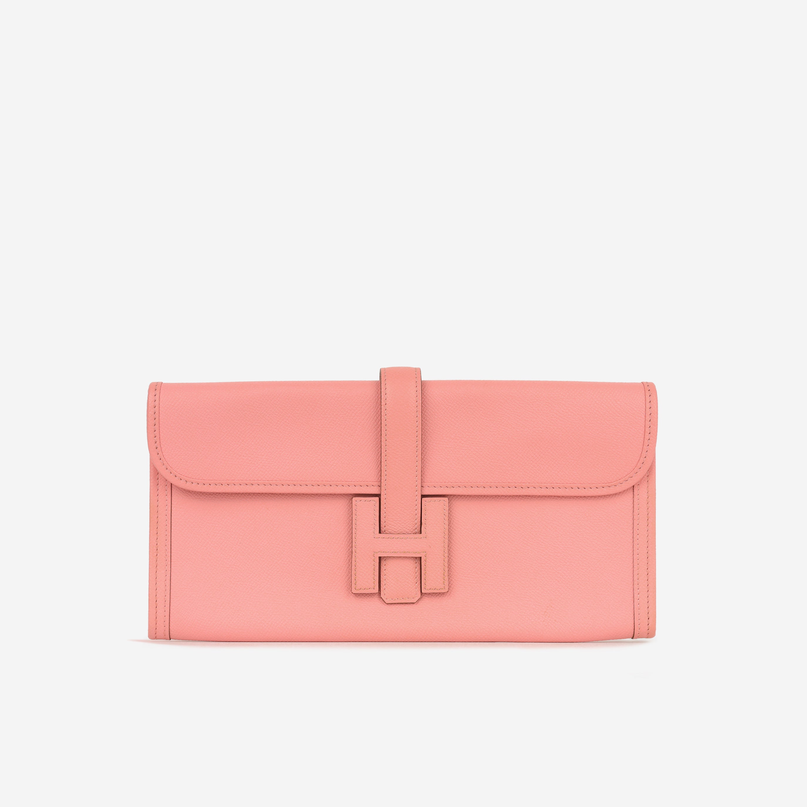 Hermès Jige Clutch 29 - Rose Confetti