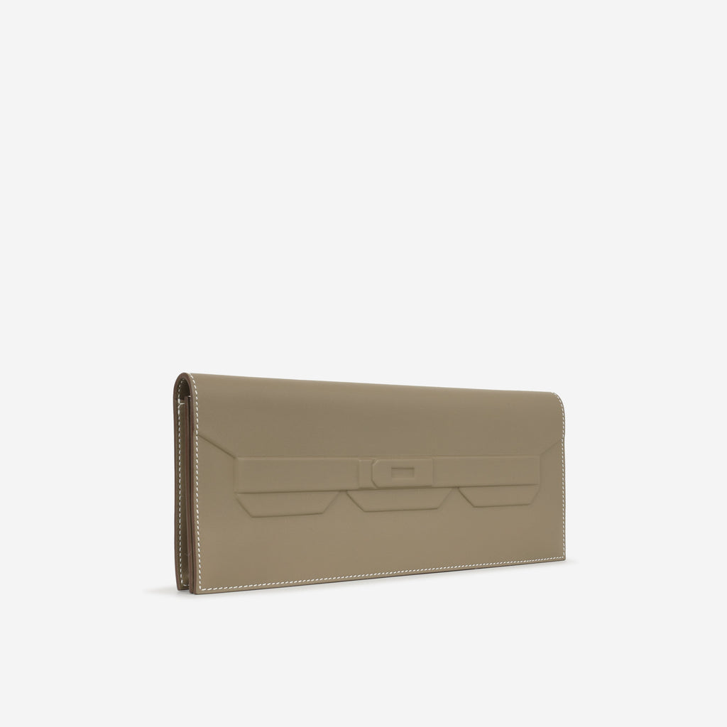 Hermès Birkin Shadow Clutch - Etoupe