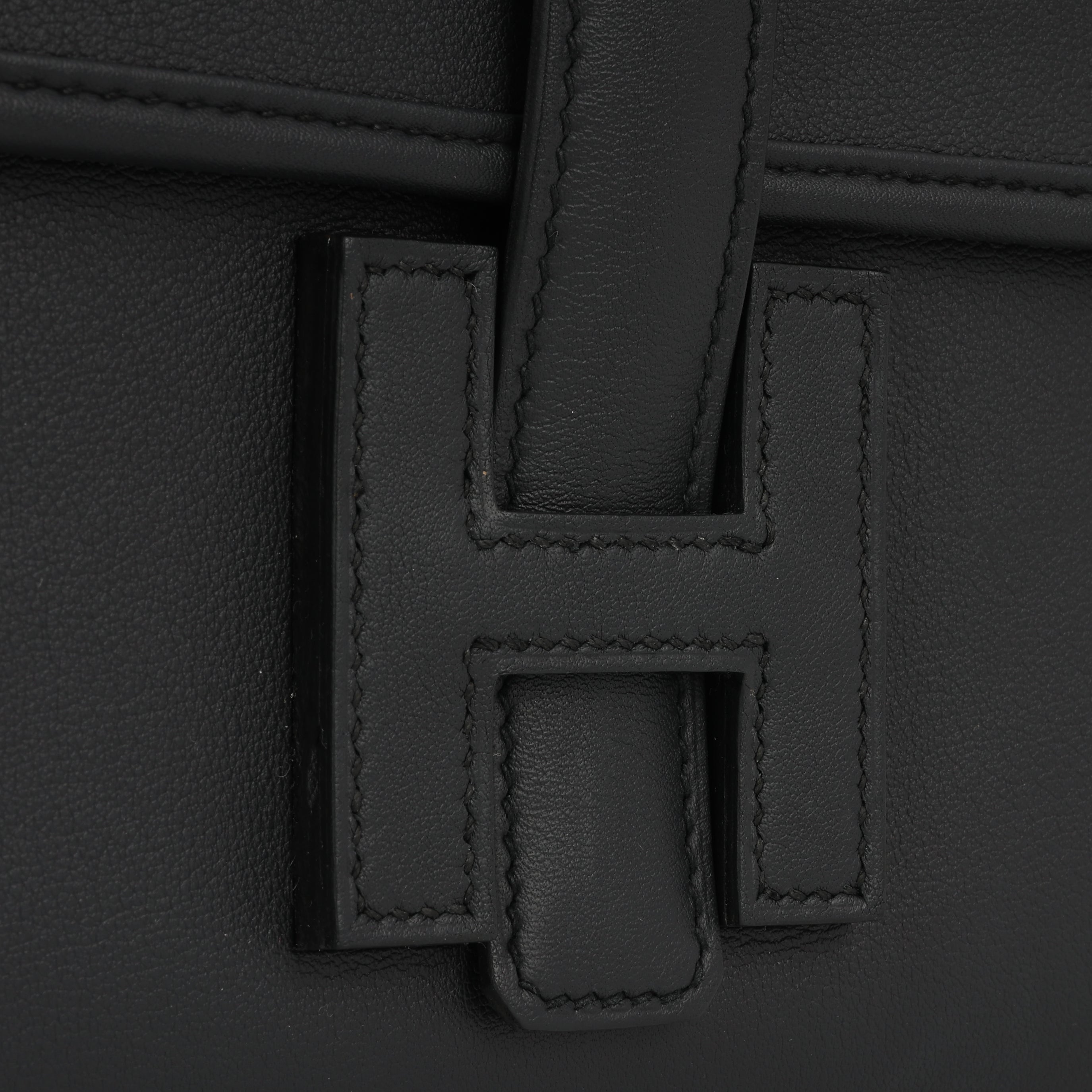 Hermès Jige Clutch 29 - Bleu Nuit