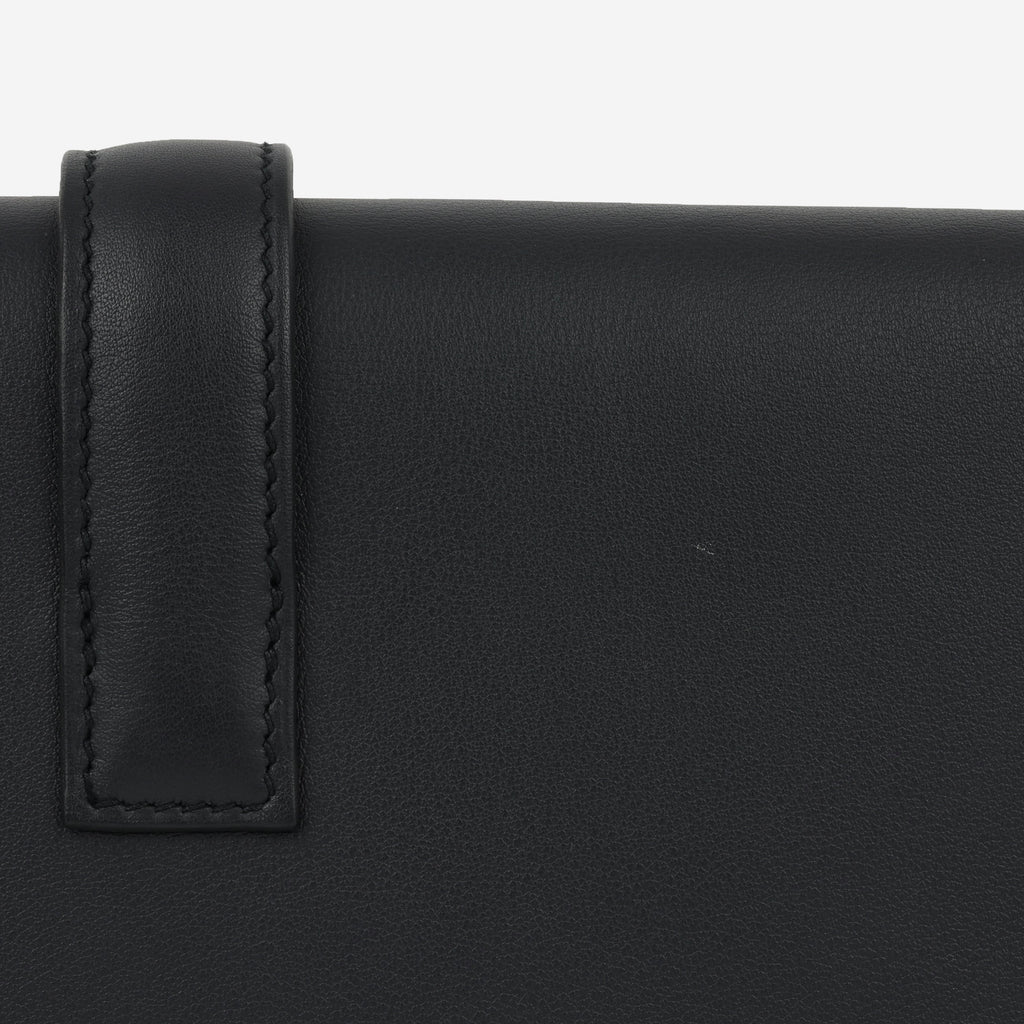 Hermès Jige Clutch 29 - Bleu Nuit