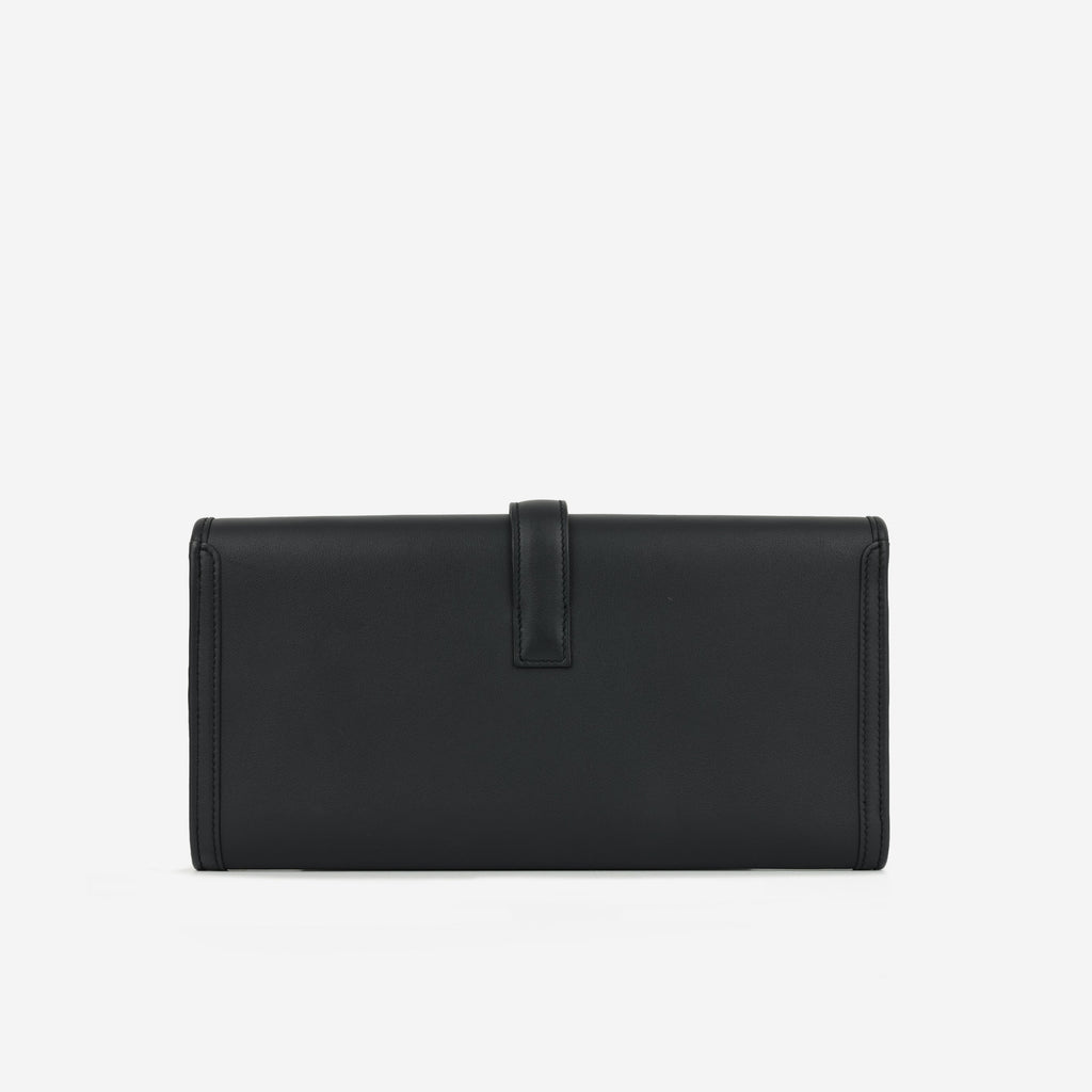 Hermès Jige Clutch 29 - Bleu Nuit