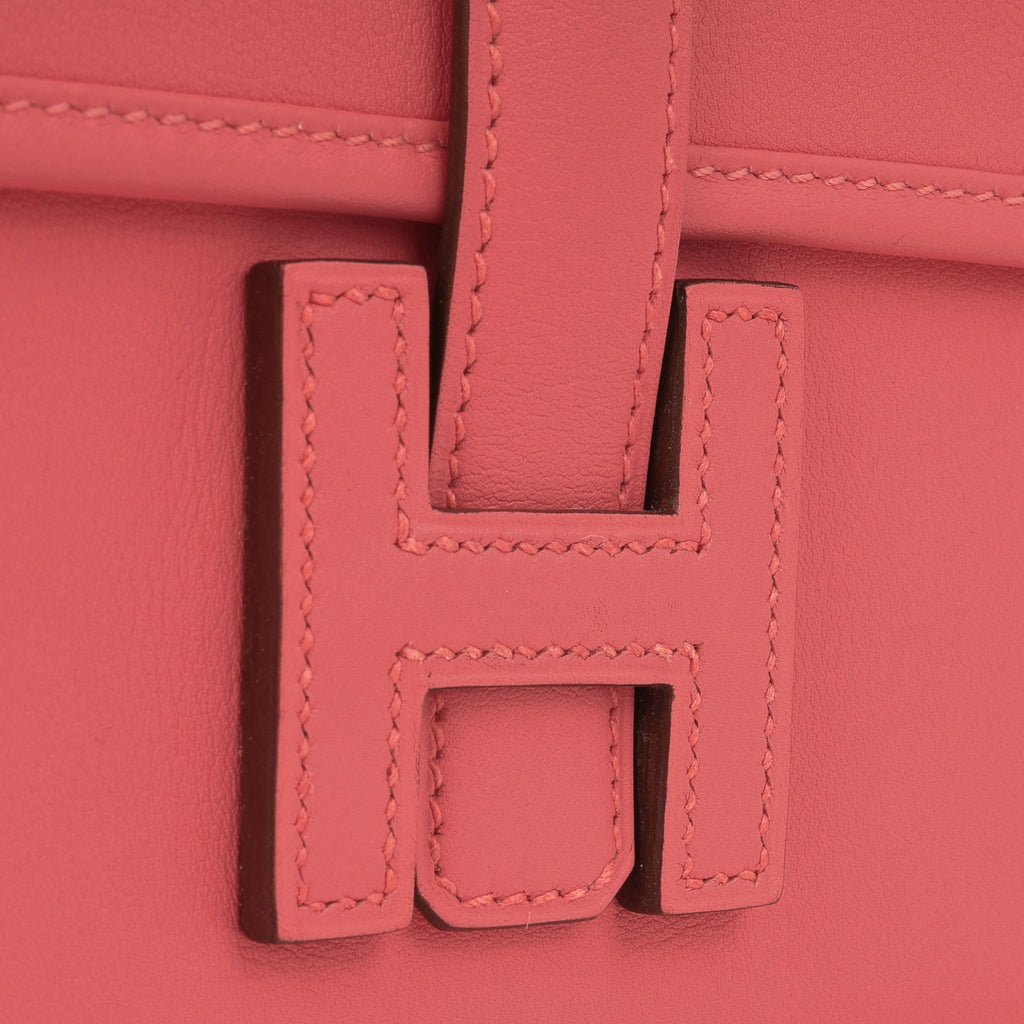 Hermès Jige Duo 20 - Rose Azalee Swift