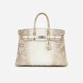 Hermès Birkin 35 - Himalayan Crocodile Niloticus | Palladium Hardware