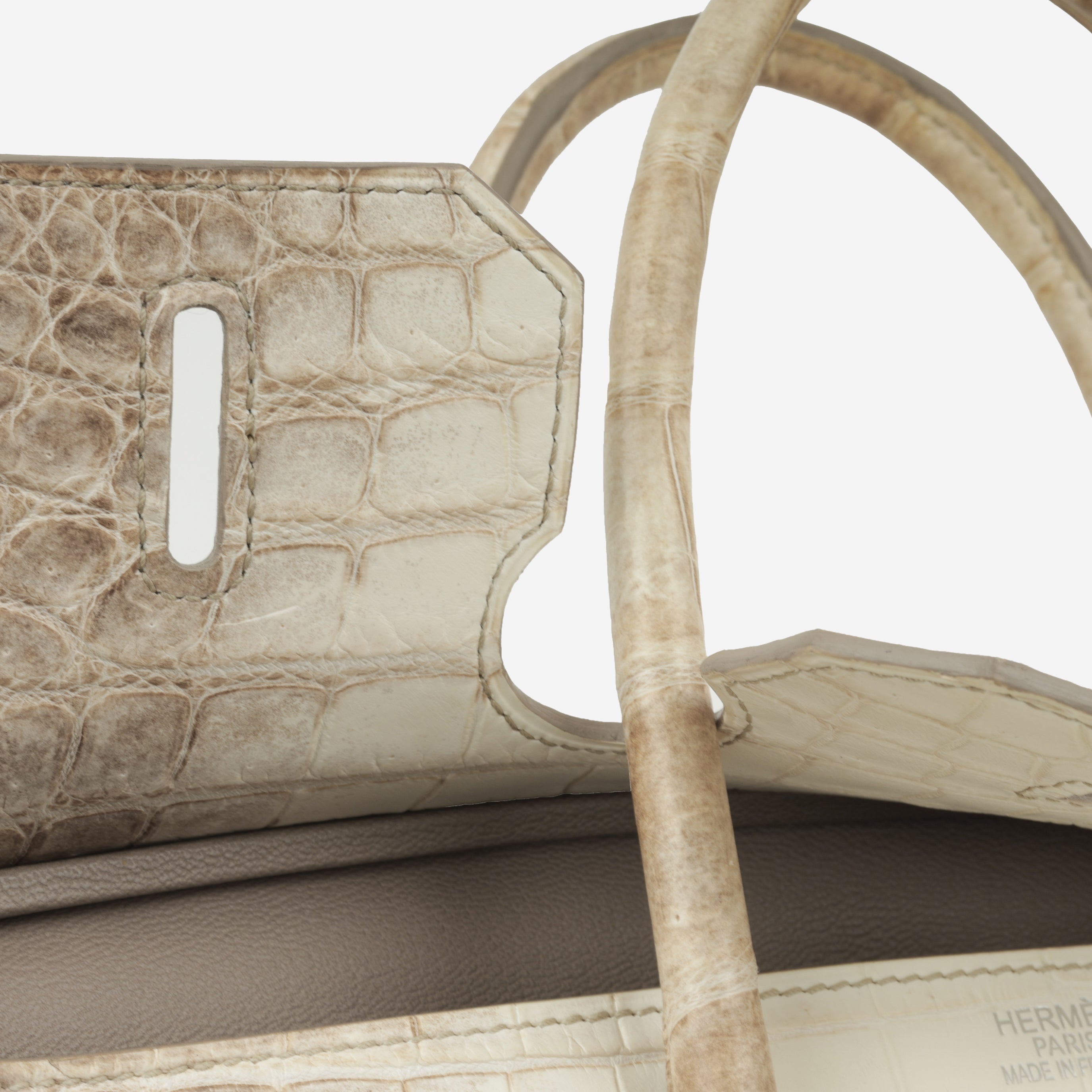 Hermès Birkin 35 - Himalayan Crocodile Niloticus | Palladium Hardware