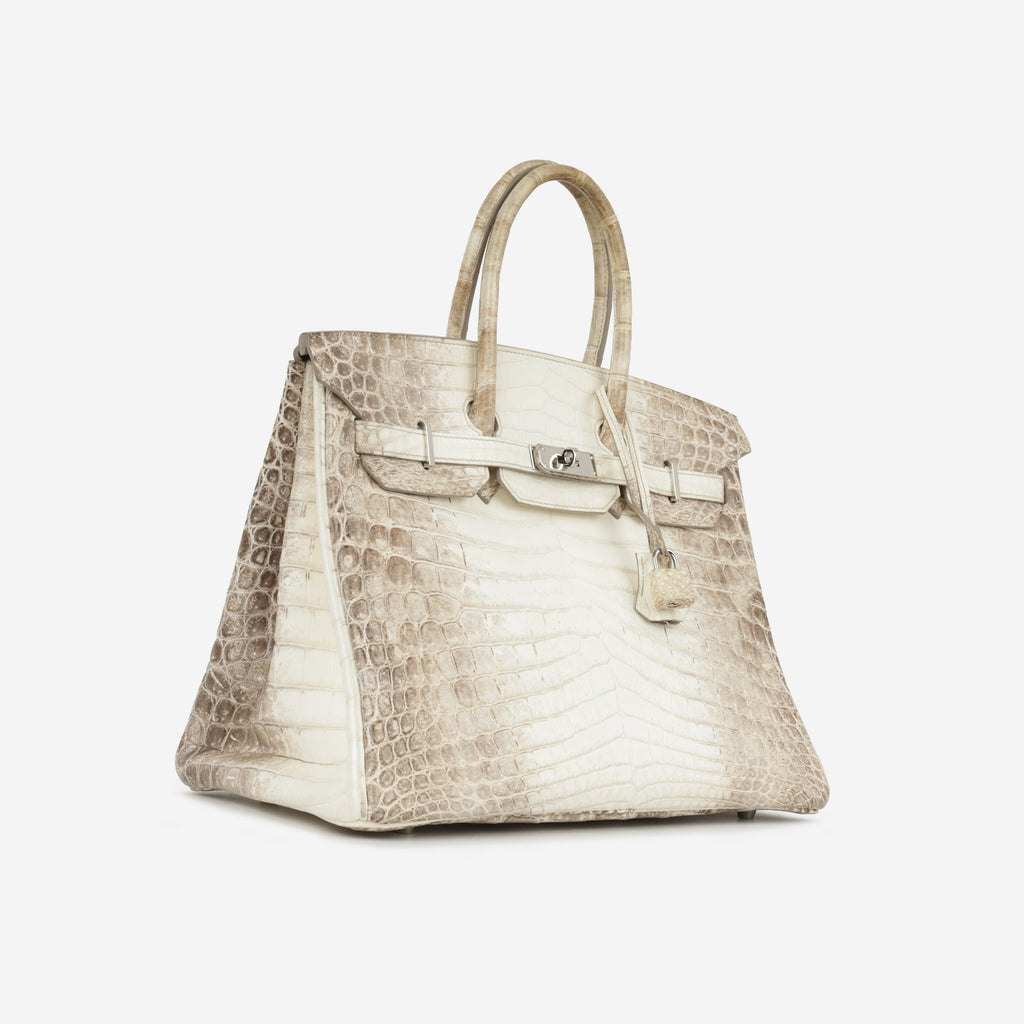 Hermès Birkin 35 - Himalayan Crocodile Niloticus | Palladium Hardware
