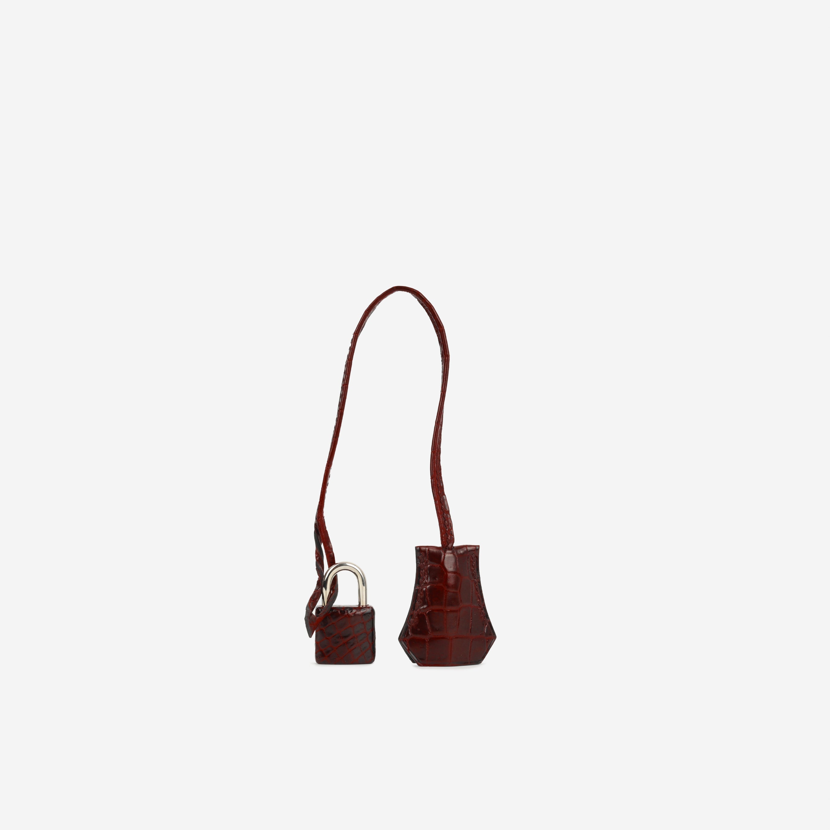 Hermès Birkin 35 - Bordeaux Crocodile Porosus | Palladium Hardware