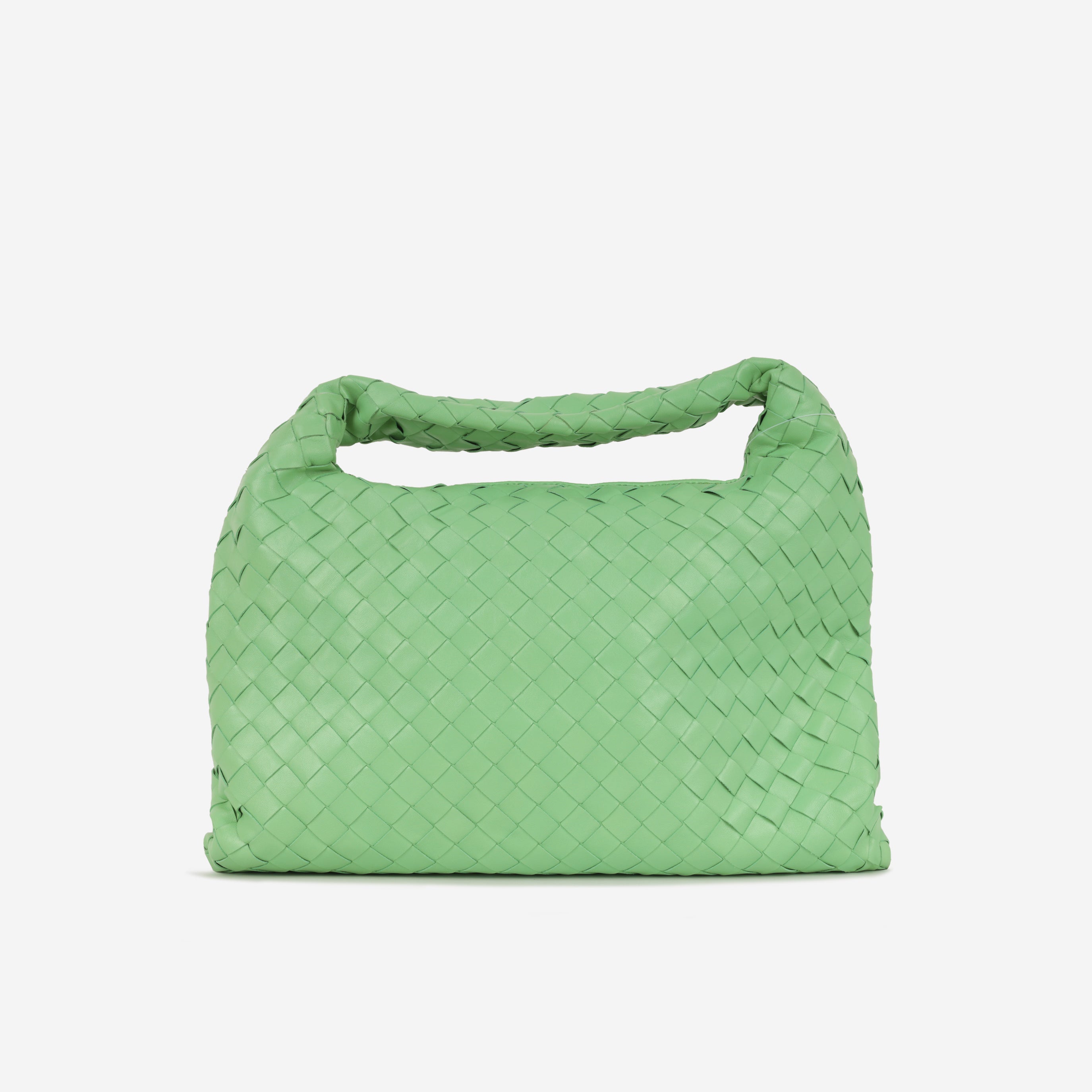 Bottega Veneta Small Hop - Siren Intrecciato | Gold Hardware