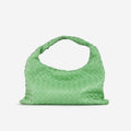 Bottega Veneta Small Hop - Siren Intrecciato | Gold Hardware