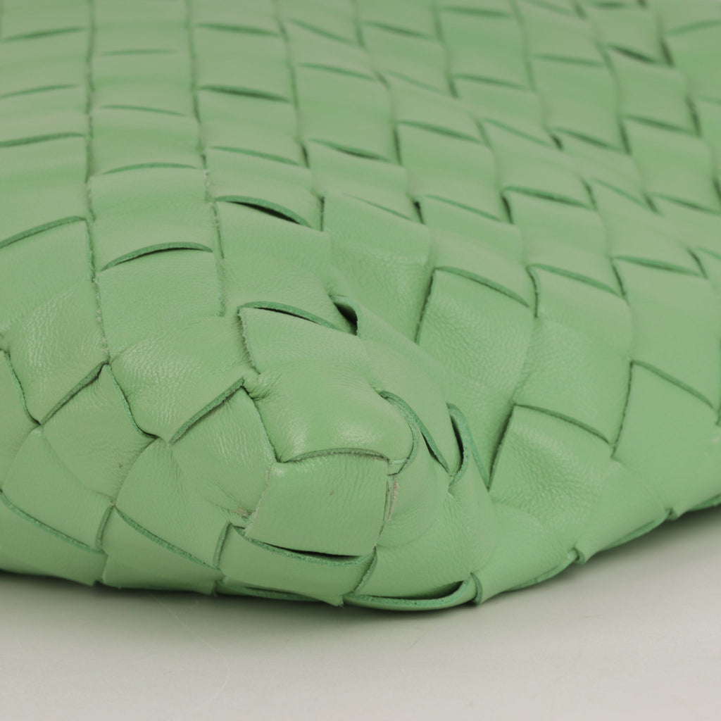 Bottega Veneta Small Hop - Siren Intrecciato | Gold Hardware