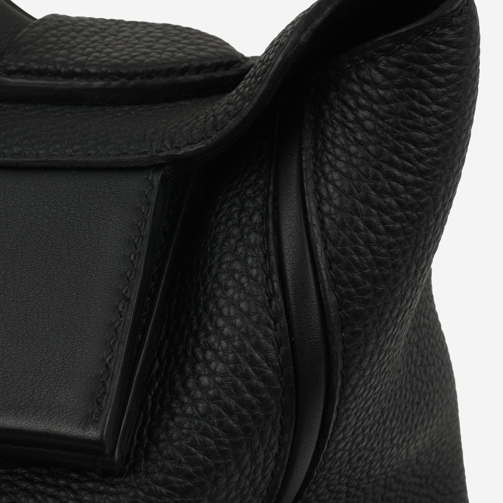 Hermés 24/24 35 - Noir Togo / Swift Leather | Gold Hardware