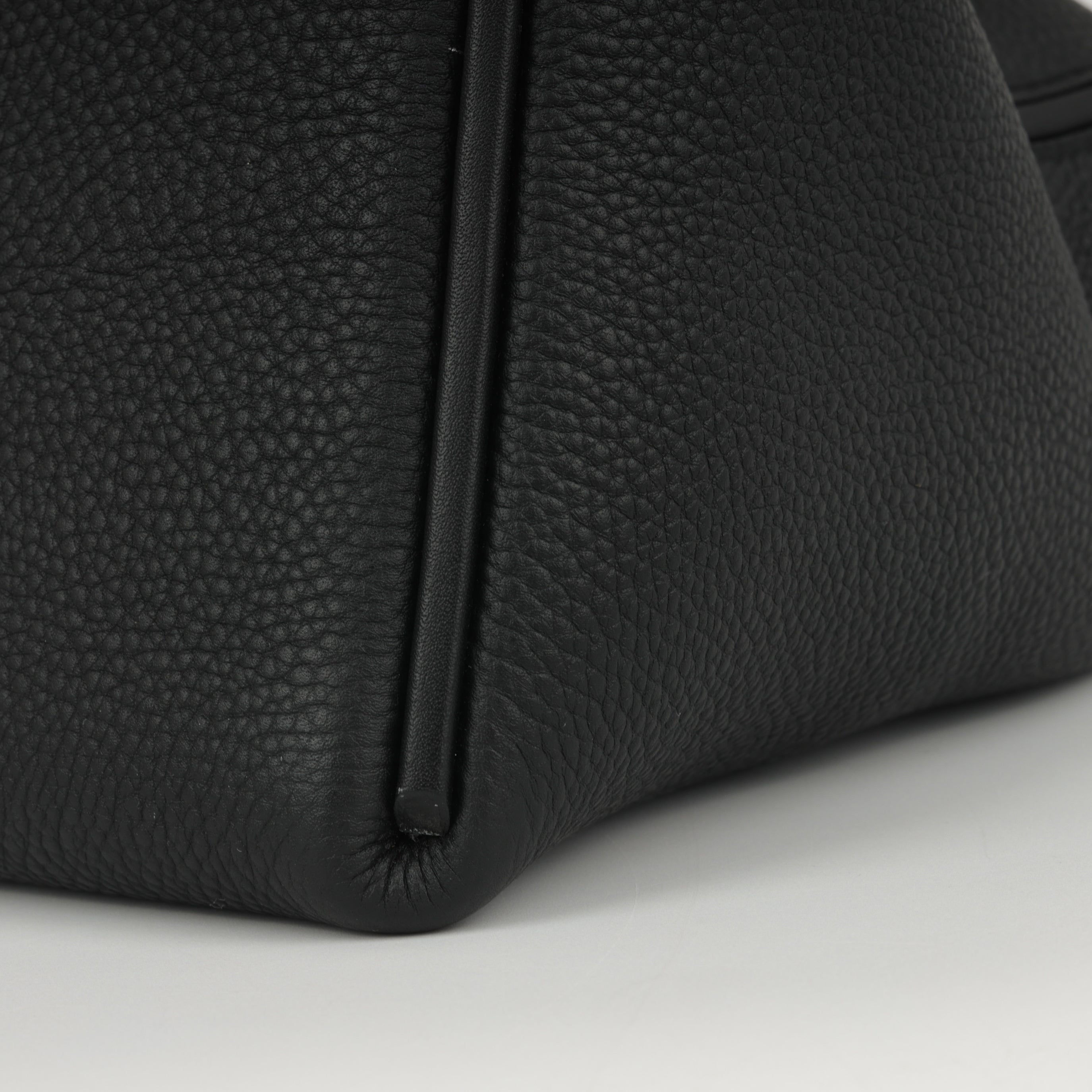 Hermés 24/24 35 - Noir Togo / Swift Leather | Gold Hardware