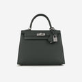 Hermès Kelly 25 - Vert Mangrove Epsom | Palladium Hardware