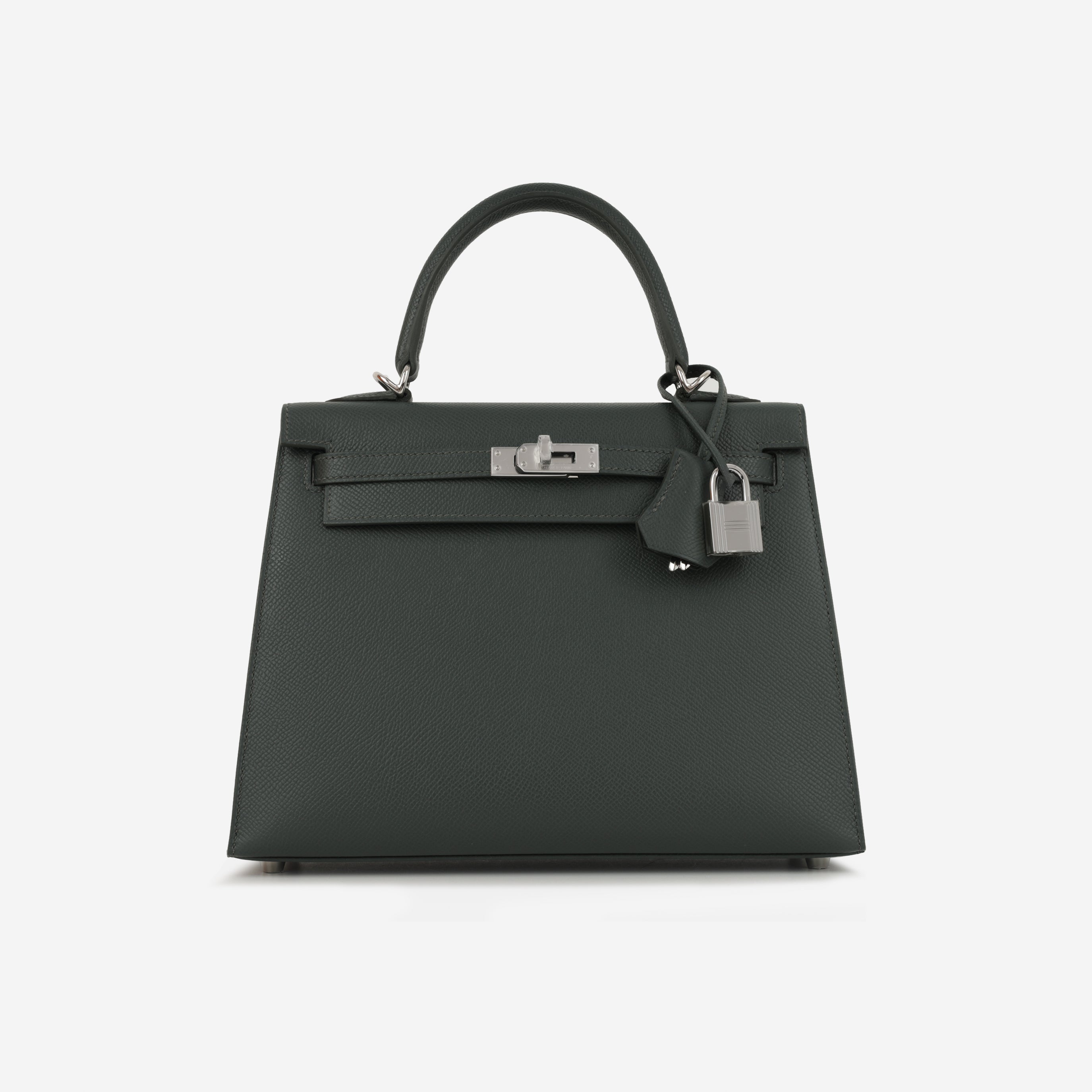 Hermès Kelly 25 - Vert Mangrove Epsom | Palladium Hardware