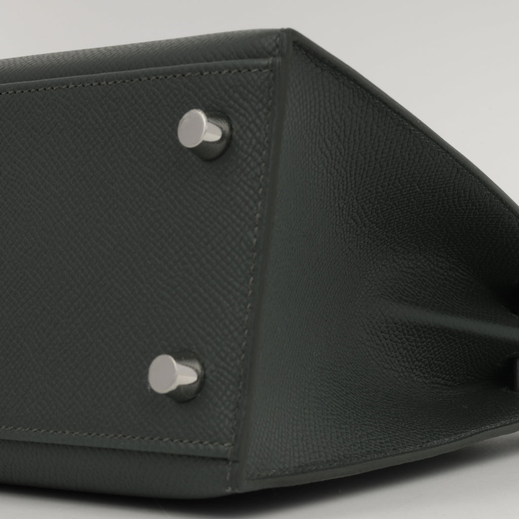 Hermès Kelly 25 - Vert Mangrove Epsom | Palladium Hardware