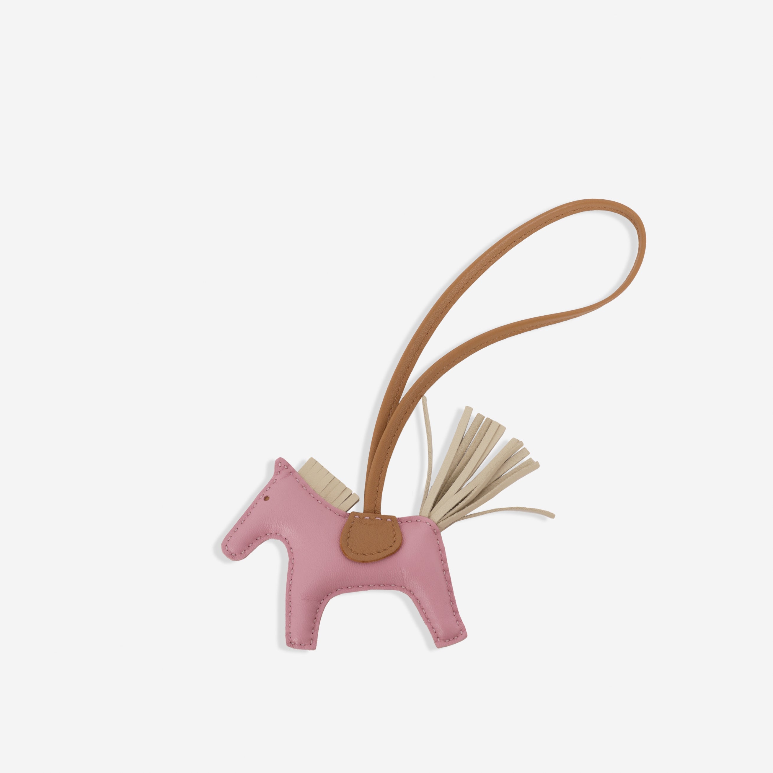 Hermès Rodeo PM - Mauve Sylvestre / Chai / Craie Agneau