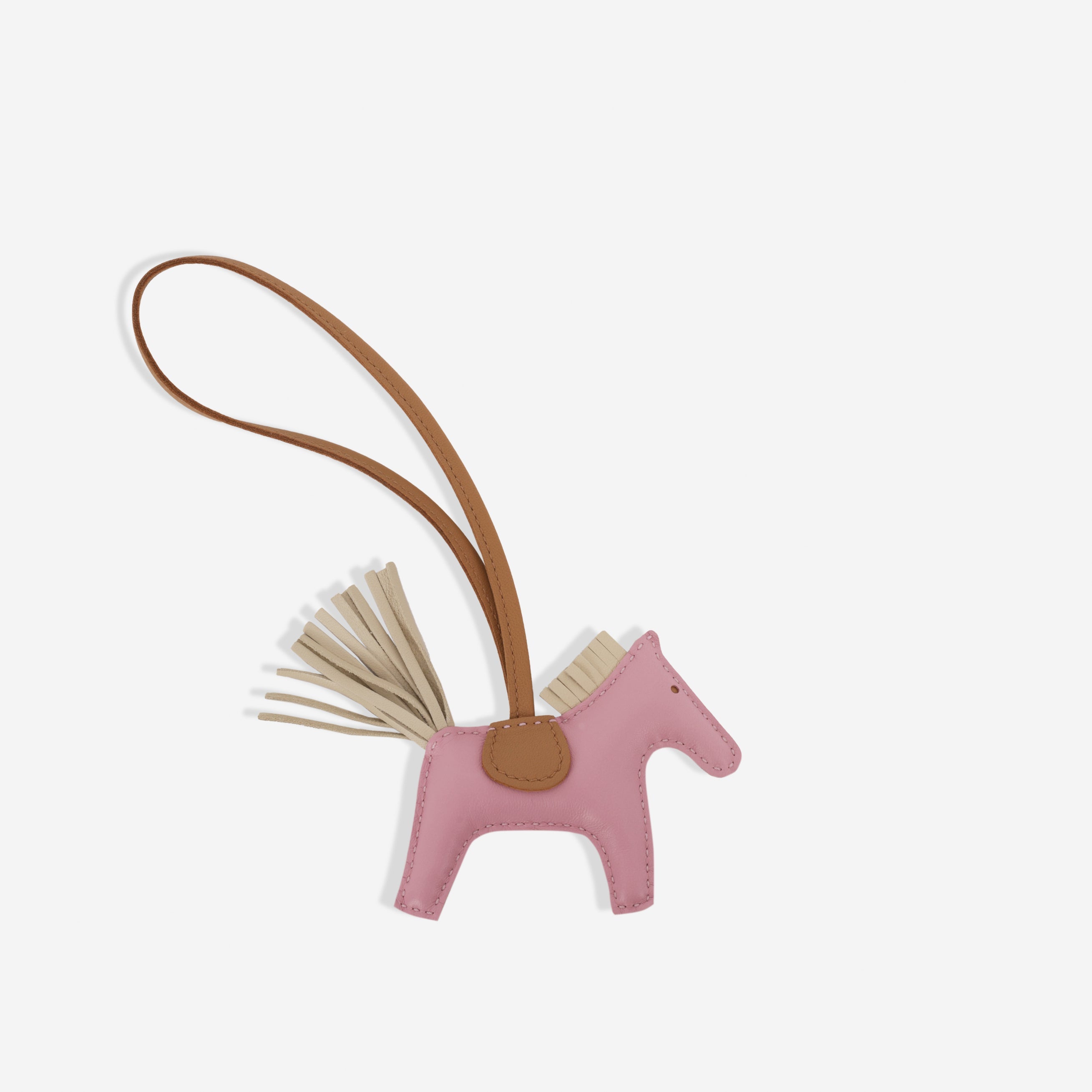 Hermès Rodeo PM - Mauve Sylvestre / Chai / Craie Agneau