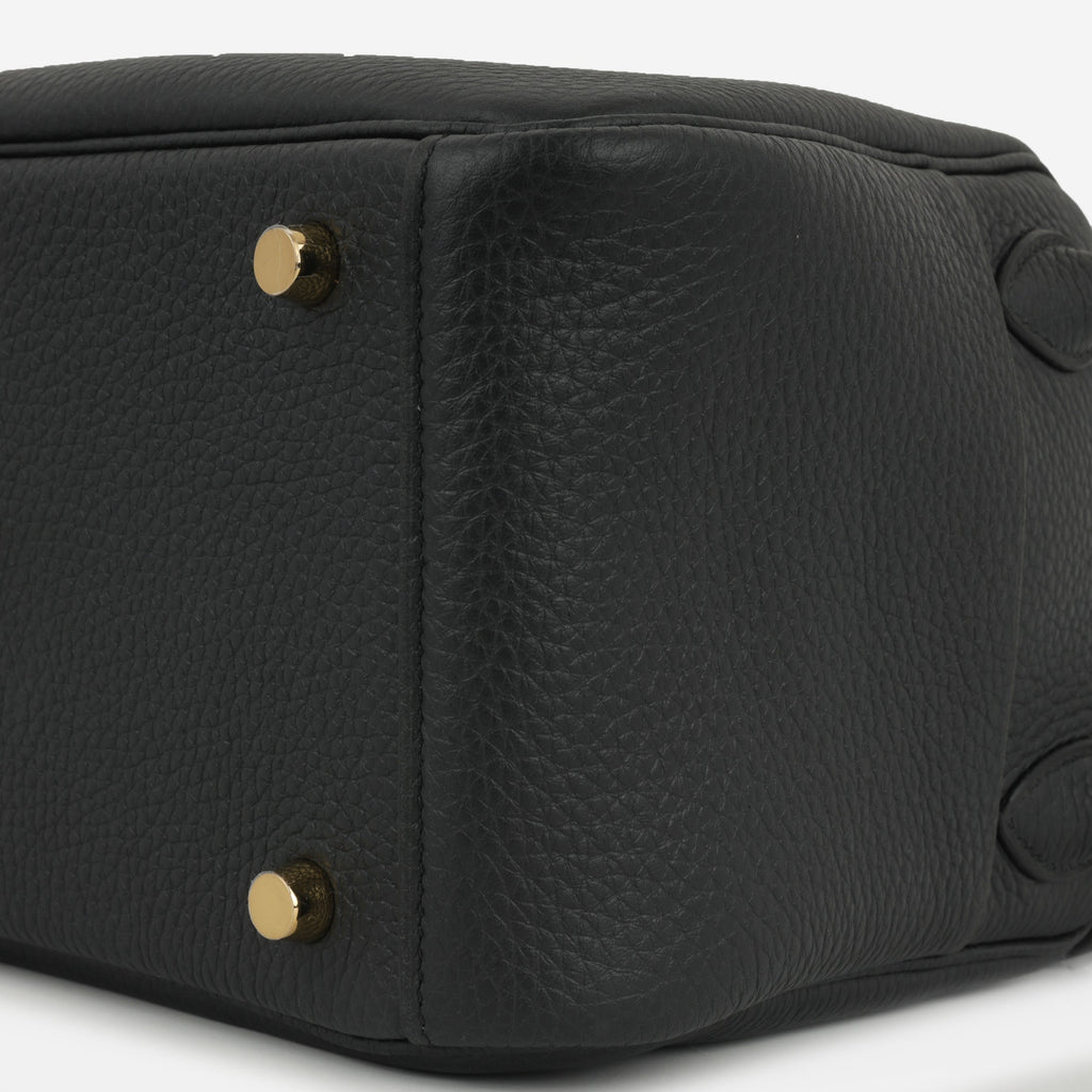 Hermès Lindy 26 - Noir Clemence | Gold Hardware