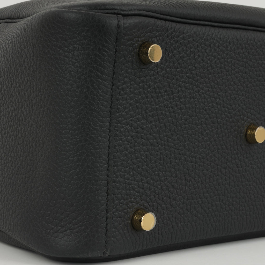 Hermès Lindy 26 - Noir Clemence | Gold Hardware