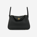 Hermès Lindy 26 - Noir Clemence | Gold Hardware