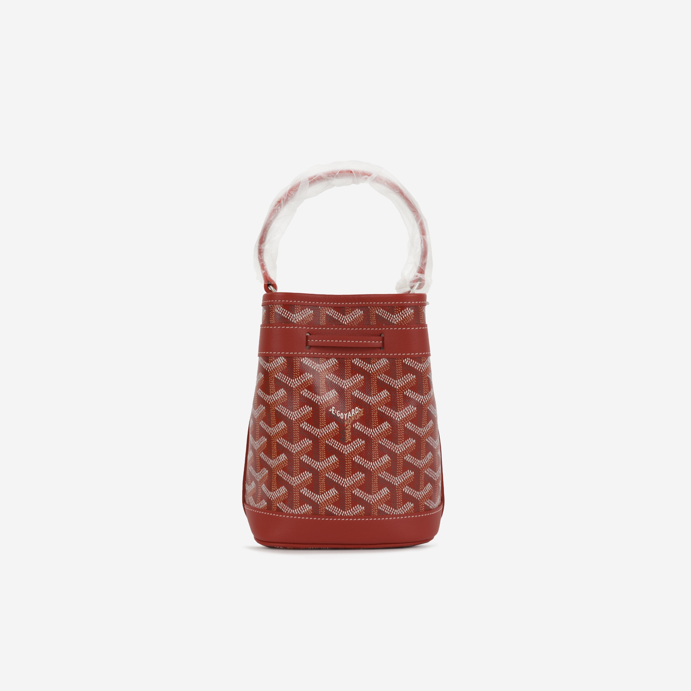 Goyard Petit Flot - Red Goyardine | Palladium Hardware